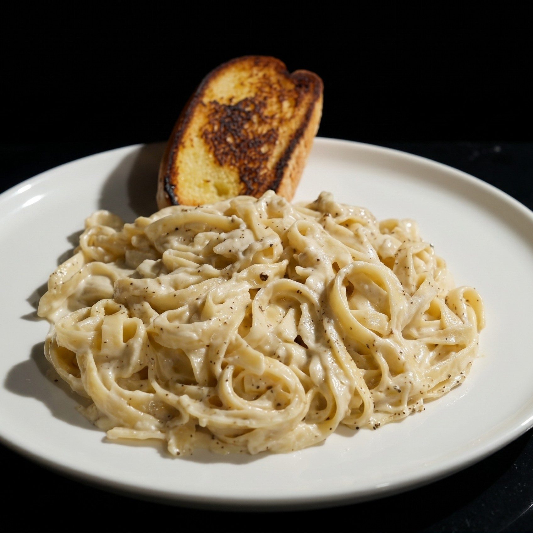 Fettuccine Alfredo.