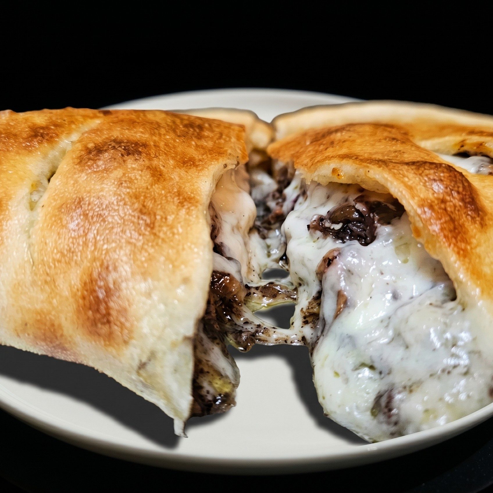 Musakhan Chicken Calzone.