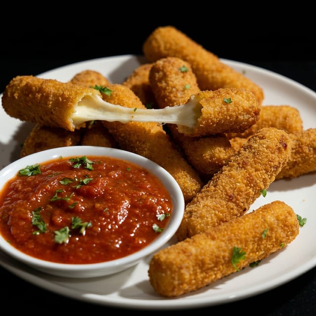 Mozzarella Sticks 8 Sticks.